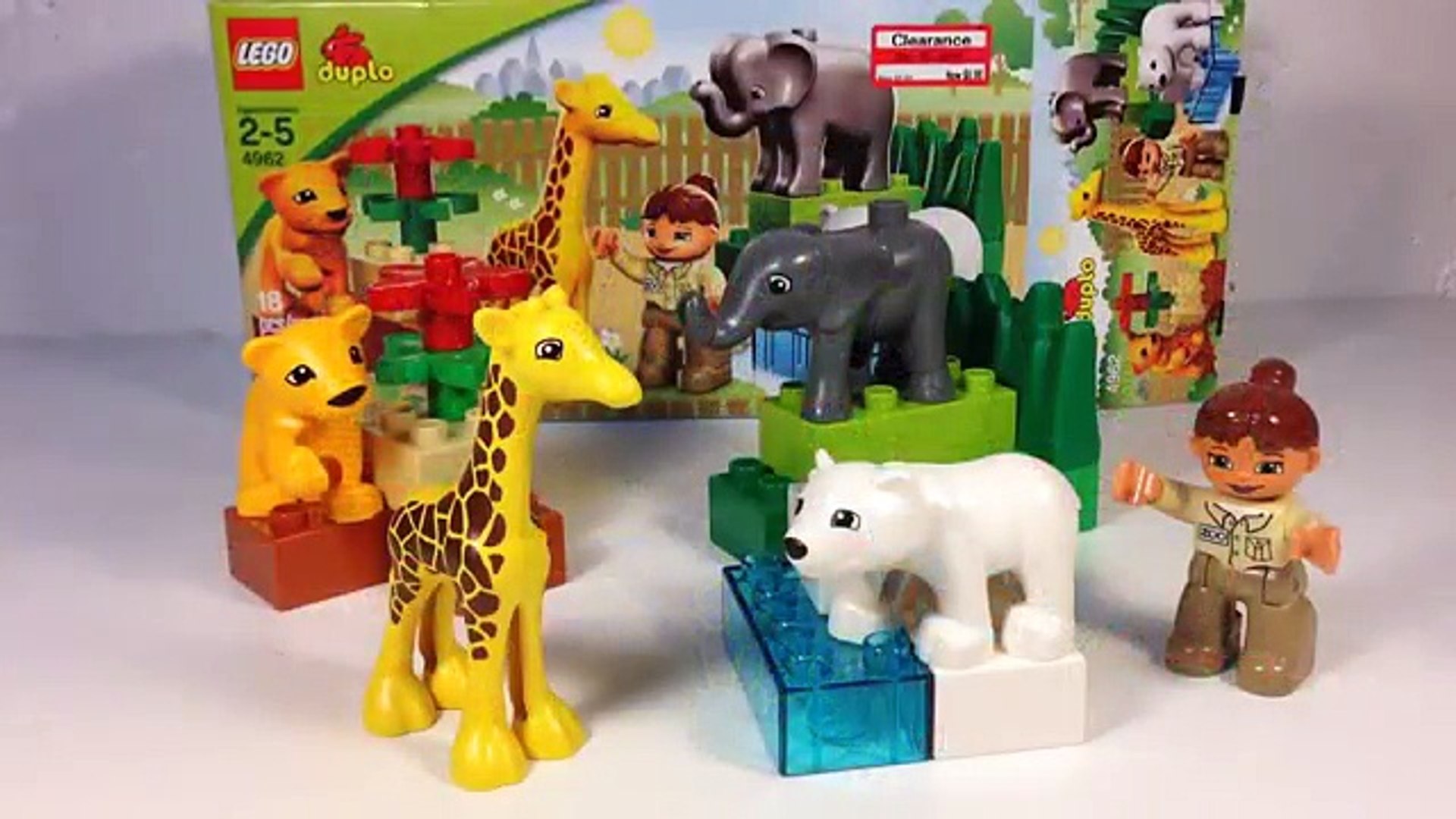 lego 4962 duplo baby zoo