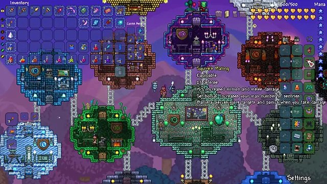 Terraria 1.3.4 NEW ARMOR SETS! Squire, Huntress, Monk & Apprentice! | POWERFUL BONUSES!