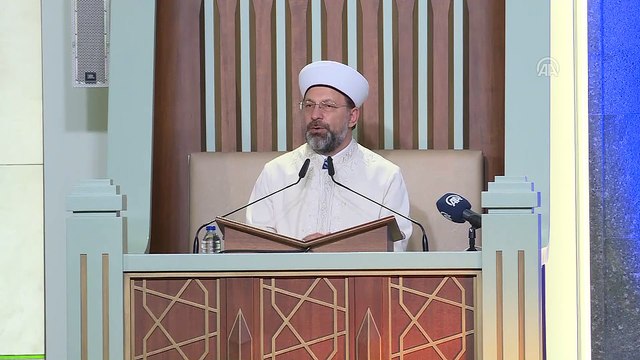 Erbaş: 'Rabbimiz, 5 vakit namazı Miraç gecesinde Peygamber efendimize emretti' - ANKARA