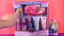 Disney Princess Palace Pets Spa Set! 7 Pieces! Glitter Spray Lotion Soap Beauty Mask! Lip Gloss!