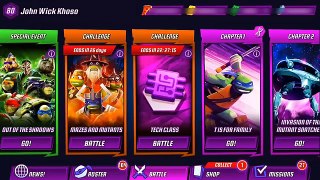 Ninja Turtles Legends Tech vs Raphael