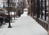 Hail Mixes with Snow in South Dakota