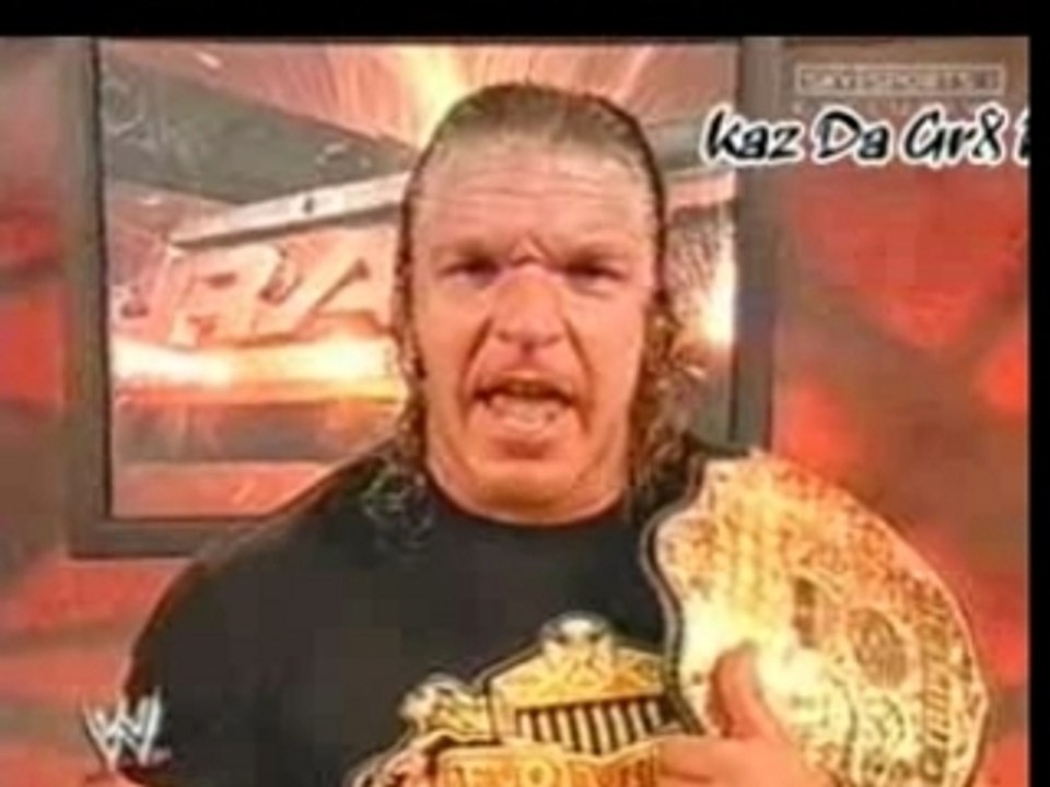 Goldberg Walks in on Triple H's Interview