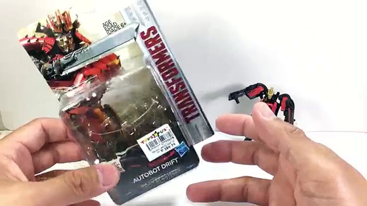 Transformers The Last Knight Legion Drift Chefatron Toy Review