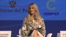 Ivanka Trump participa en la cumbre empresarial de las Américas