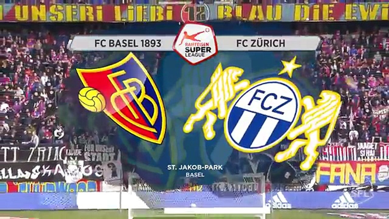 Basel 3:0 Zurich (Switzerland. Super League. 11 April 2018)