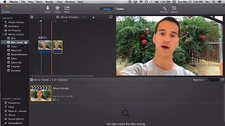 Splitting Clips and Audio in iMovie 10.0.2 | Tutorial 33