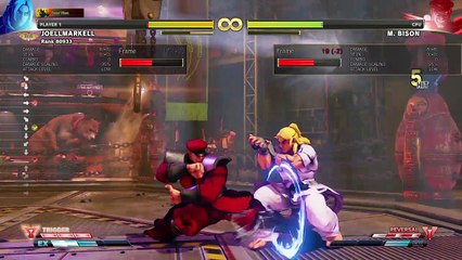 STREET FIGHTER v practice'