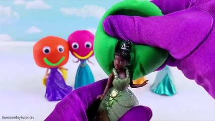 Disney Junior Sofia the First Princess Playdoh Finger Family Nursery Rhymes Learn Colors Surprises