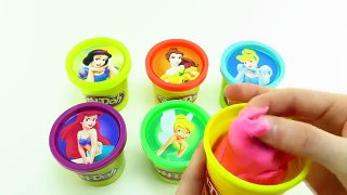 Disney Princess Play Doh Ariel Anna MagiClip Glitter Glider Magic Clip Dolls