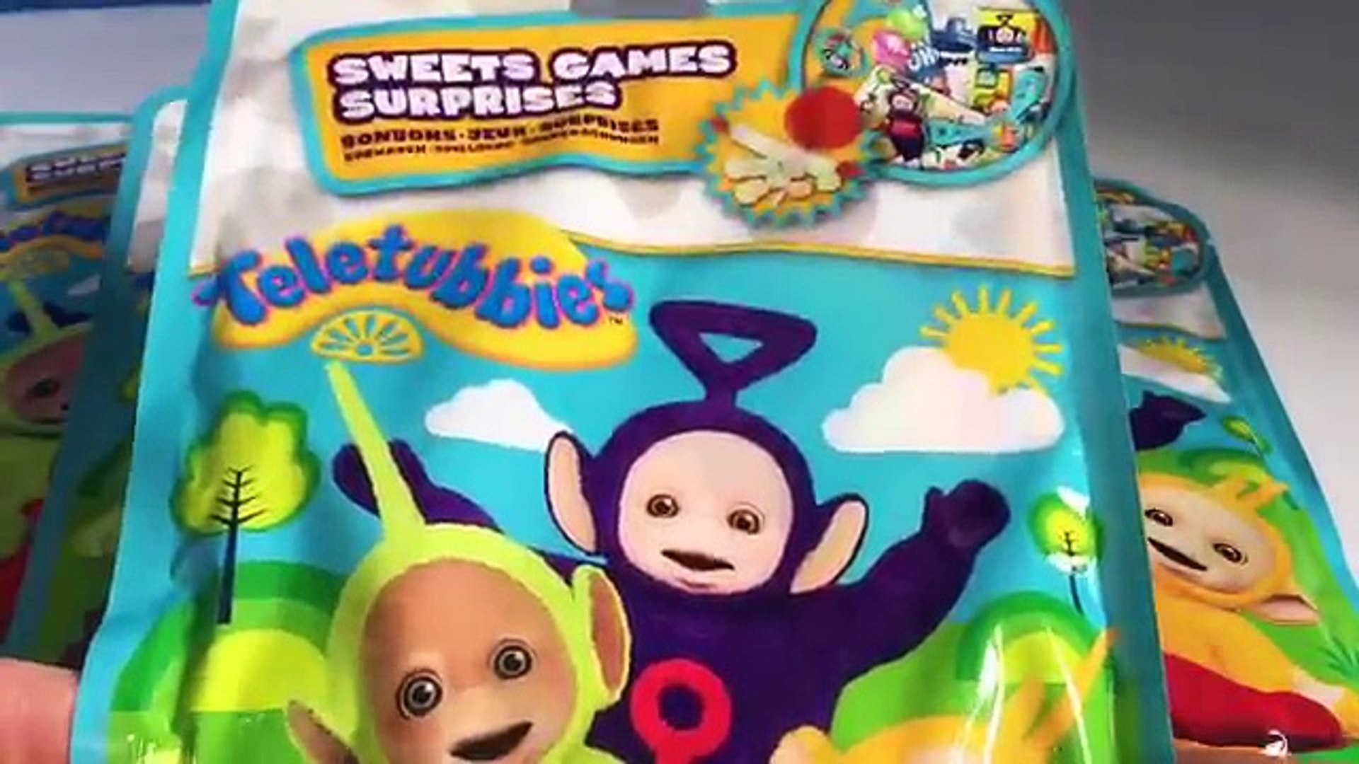 Teletubbies Surprise Toy And Candy Loot Birthday Bag Opening Video Dailymotion