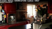 A vendre - Maison - GISORS (27140) - 6 pièces - 140m²