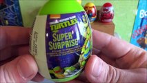 2016 Easter Surprise Eggs for Boys Minions - TMNT - Marvel Comics Super Heroes - Cars