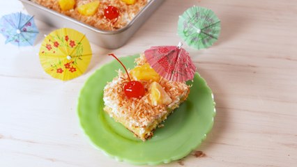 We're Getting Tropical Vibes From This Poke Cake