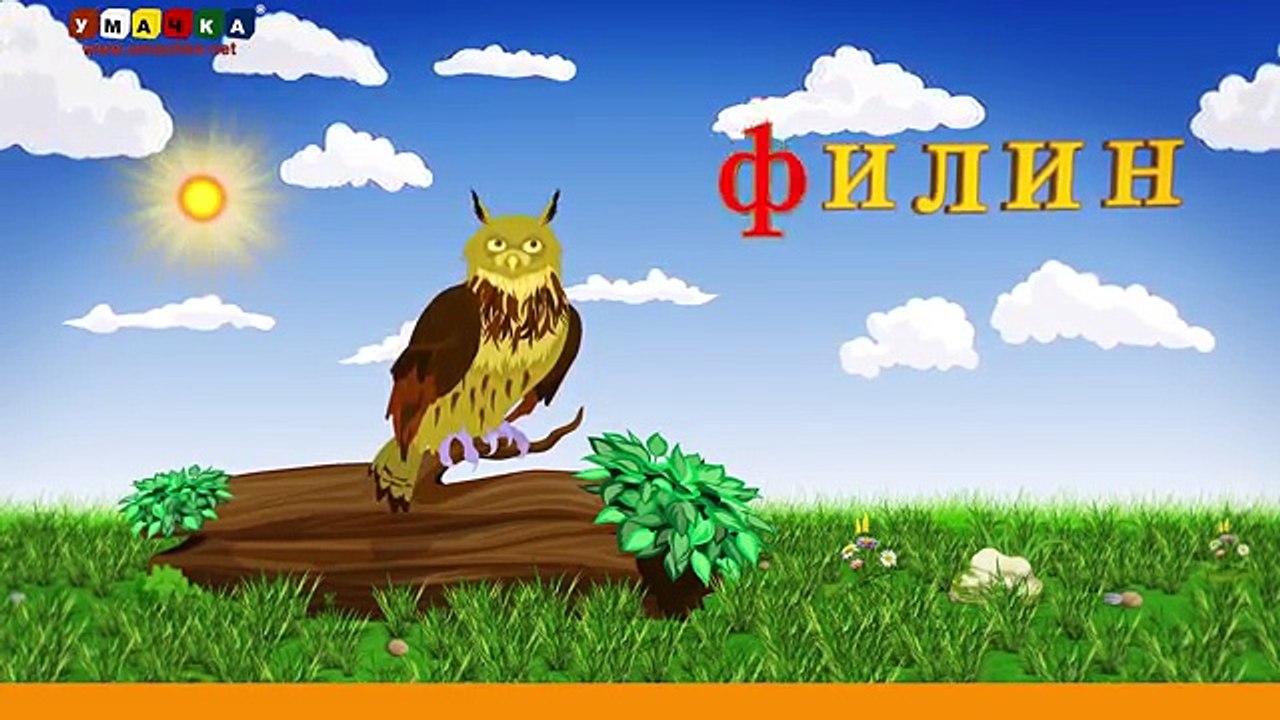 Алфавит Читать Учим с Кругляшиком Буквы и Звуки - Буква Ф