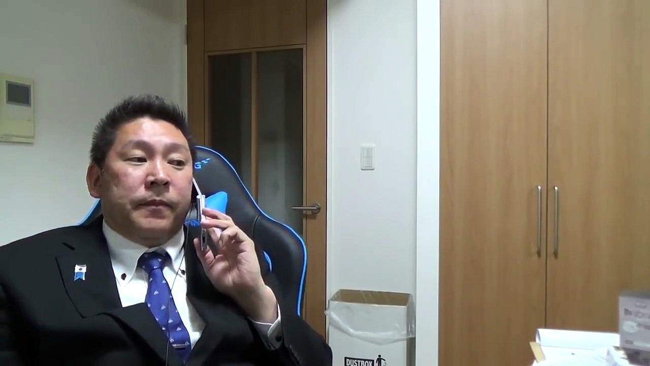 昭恵夫人に共感した立花孝志氏が菅野完氏に電話して見事に論破される動画