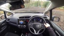 Honda Jazz 2017 Model POV Test Drive UK Country Roads