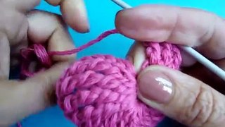 Колёсико Crochet ring pattern Урок вязания крючком 308 Crochet button