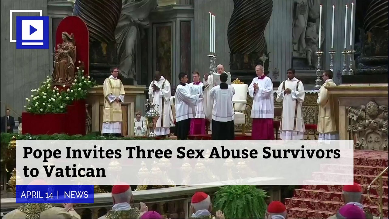 Pope Invites Three Sex Abuse Survivors to Vatican