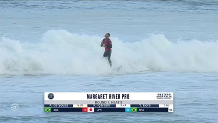 Adrénaline - Surf : Margaret River Pro, Men's Championship Tour - Round 1 heat 8
