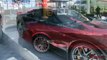SEMA Rollout Compilation new!! Ferrari 458 Liberty Walk CRASH, FIRE revving Aventadors!
