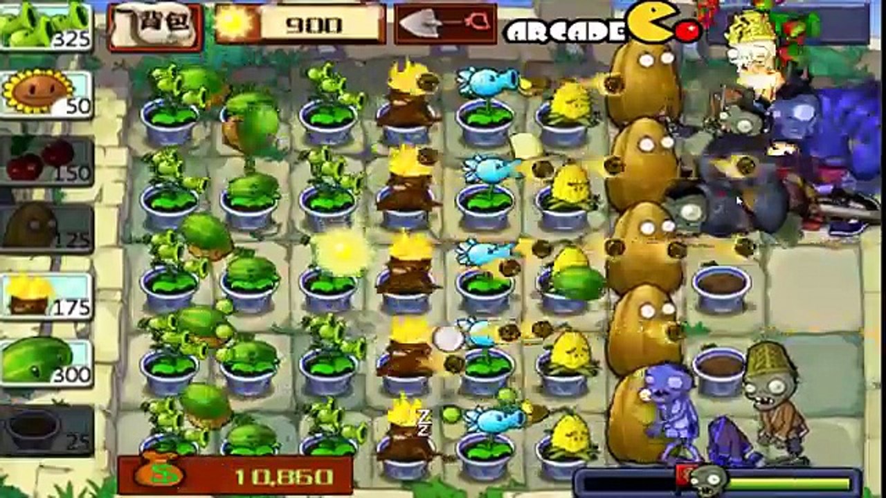 Plants Vs Zombies:Great Wall Walkthrough Part 3 (China Version)