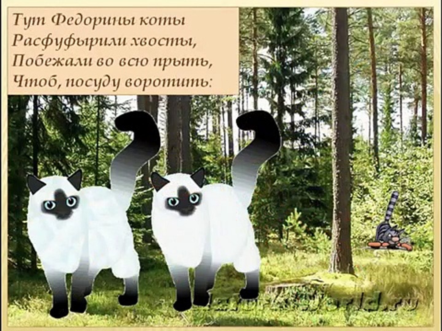 ⁣Федорино горе Чуковского, развивающие мультики