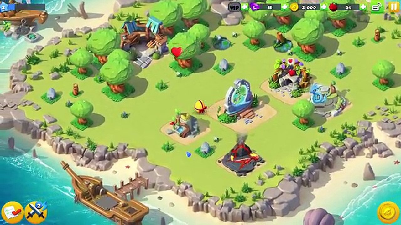 Dragon Mania Legends : First Breed Hybrid Dragon To Battle Gameplay