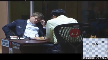 The moment Magnus Carlsen became World Chess Champion