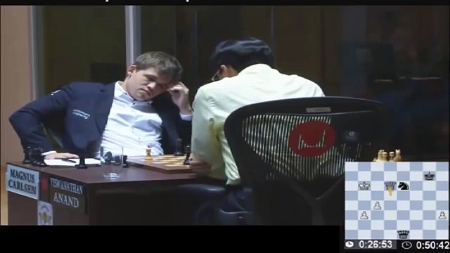 The moment Magnus Carlsen became World Chess Champion