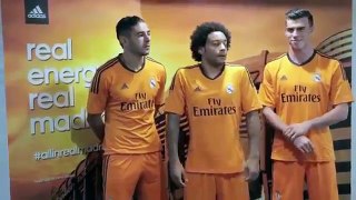 Marcelo, Benzema and Bale surprise in an elevator