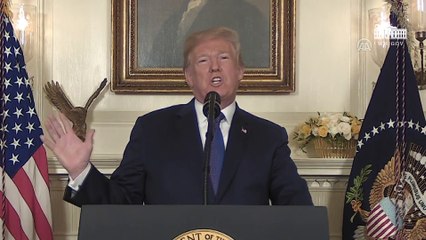 Trump : 'Kısa bir süre önce Amerikan kuvvetlerine kesin bir saldırı yapmaları için talimat verdim' - WASHİNGTON