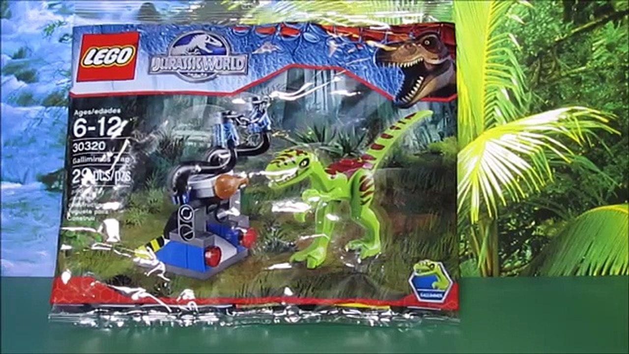 LEGO Jurassic World Gallimimus Trap new Polybag 30320 W Indominus Rex  Unboxing, Review By WD Toys - video Dailymotion