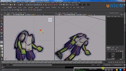 Bài 39-gắn xương nhân vật hoạt hình -Phần chân