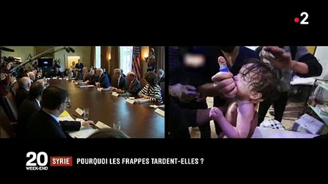 Washington, Paris et Londres mènent une série de frappes ciblées en Syrie