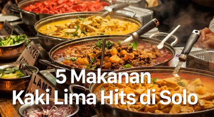 5 Makanan Kaki Lima Hits di Solo