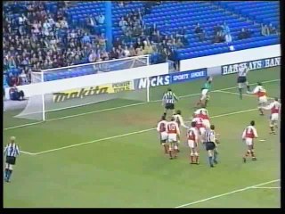 Sheffield Wednesday - Arsenal 23-11-1991 Division One