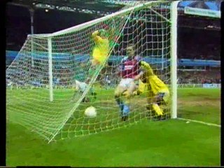 Aston Villa - Leeds United 24-11-1991 Division One