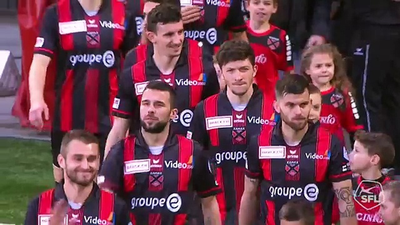 Xamax 3:1 Vaduz (Switzerland. Challenge League. 13 April 2018)