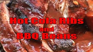 Cola Spare Ribs with BBQ Beans