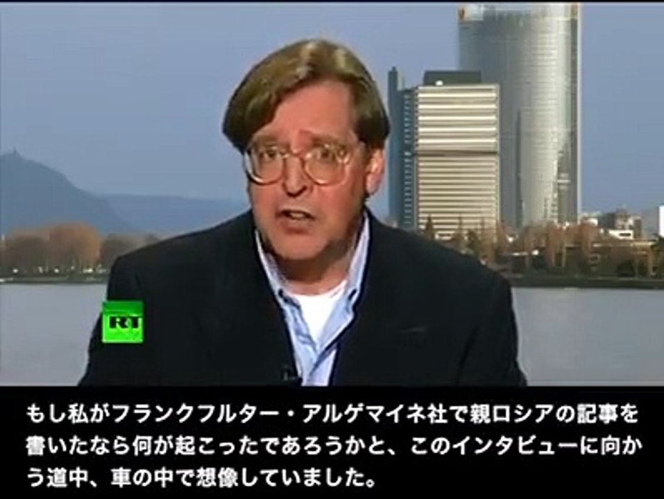 RT TV アメリカの反ロシアプロパガンダを批判