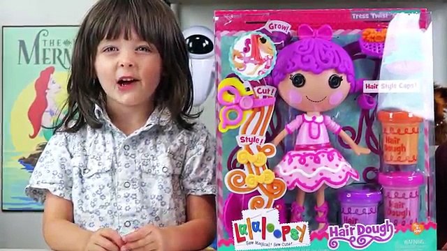 Lalaloopsy Hair Dough Doll Tress Twist N Braid Play Doh Design Toy for Girls Kinder Playtime