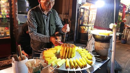 Xian Street Food - Honey Rice Cake with Fresh Dates