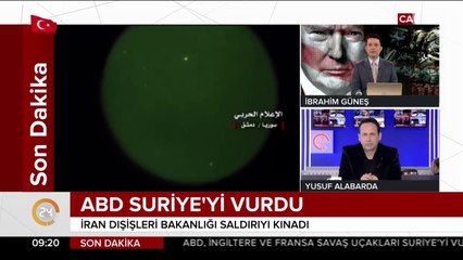 ABD, Suriye'yi vurdu