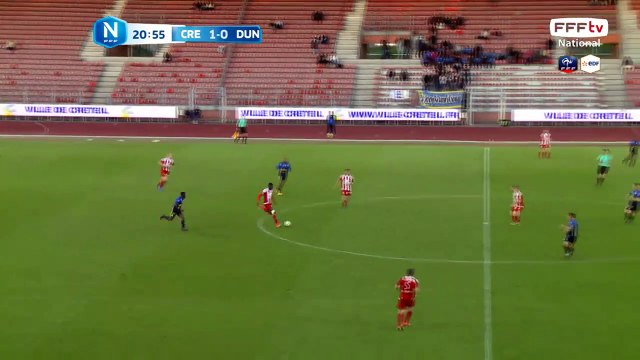 Oh quelle occasion de Dunkerque !!! La frappe de TIMITE est détournée par le gardien de KERBORIOU.