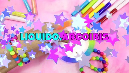 Haz un FIDGET SPINNER LIQUIDO casero-TRANSPARENTE,ARCOIRIS Y HOLOGRAFICO