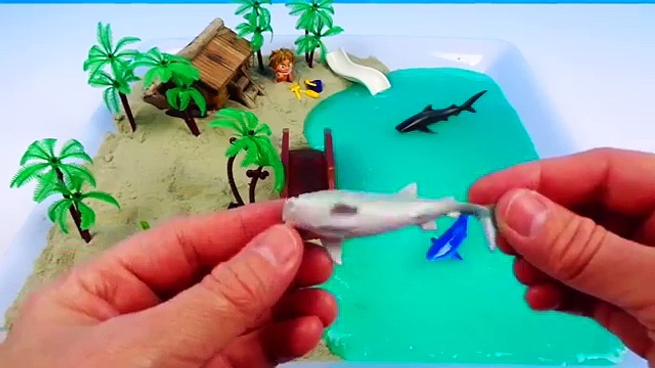Toddler Learn Learning Sea Animal Names For Kids Children Toy Video Shark Attack Toy Babies Fun Play