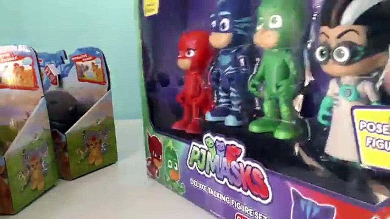 PJ Masks Vs. Lion Guard Pride Land Brawlers Wrestling ! || Toy Reviews || Konas2002