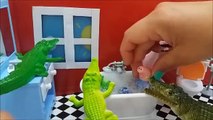❤ PEPPA PIG ❤ George Pig sueña con Cocodrilos | Juguetes de Peppa Pig