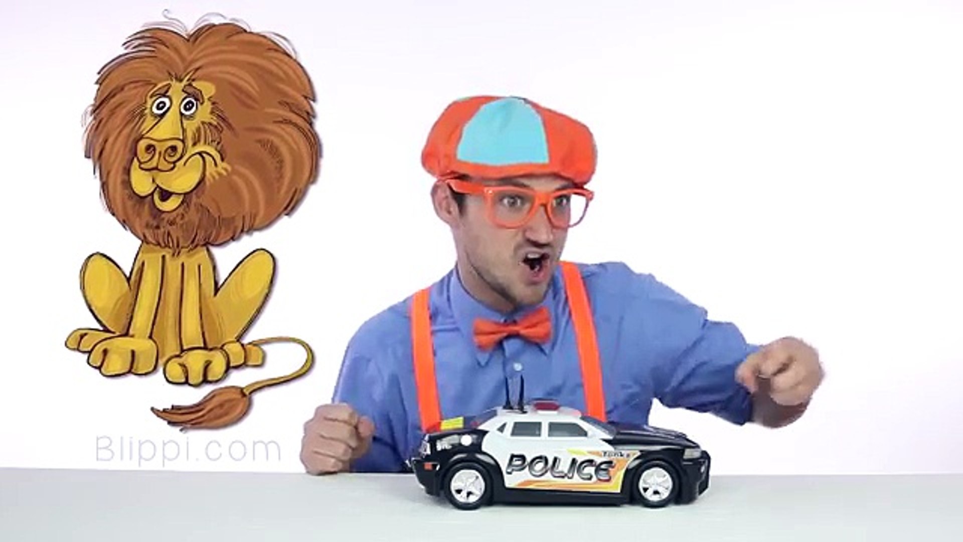 blippi police car toy